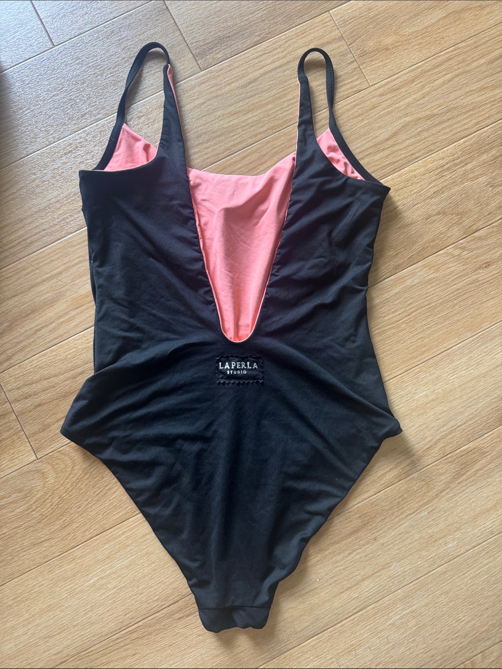 La Perla reversible Black pink One-Piece Swimsuit medium